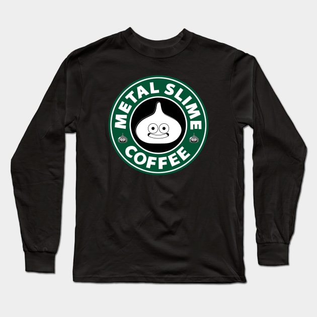 Metal Slime Coffee Long Sleeve T-Shirt by CCDesign